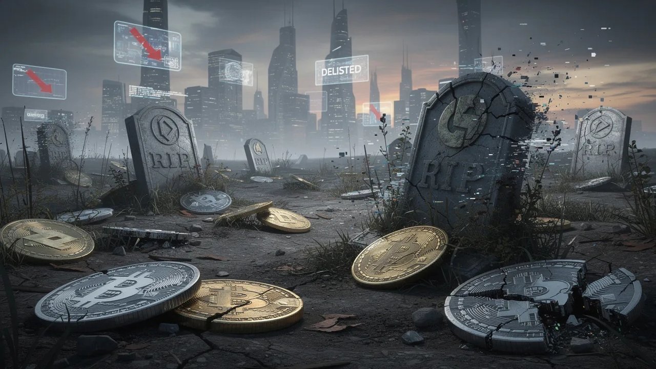 Crypto Graveyard: CoinGecko Records 11.6 Million Failed Tokens in 4 Years
