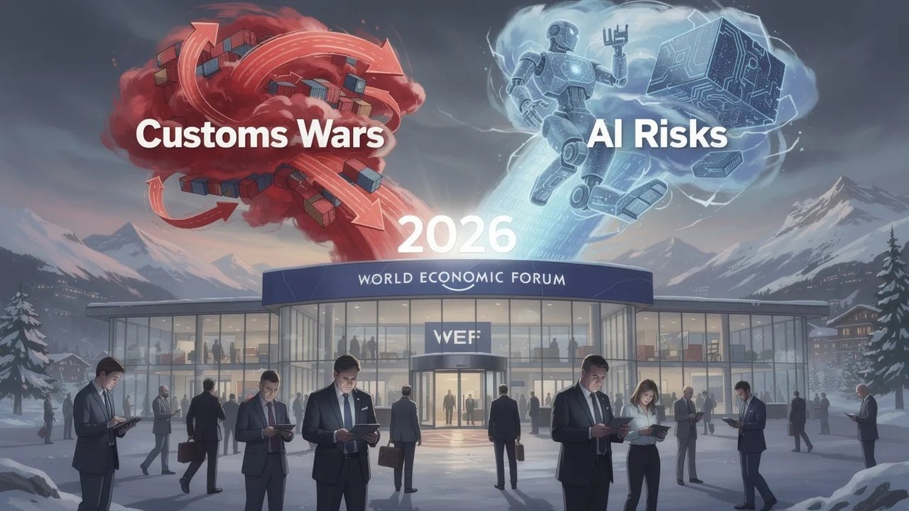 WEF warnt: Handelskriege und KI-Risiken die größte Bedrohung für Unternehmen im Jahr 2026.