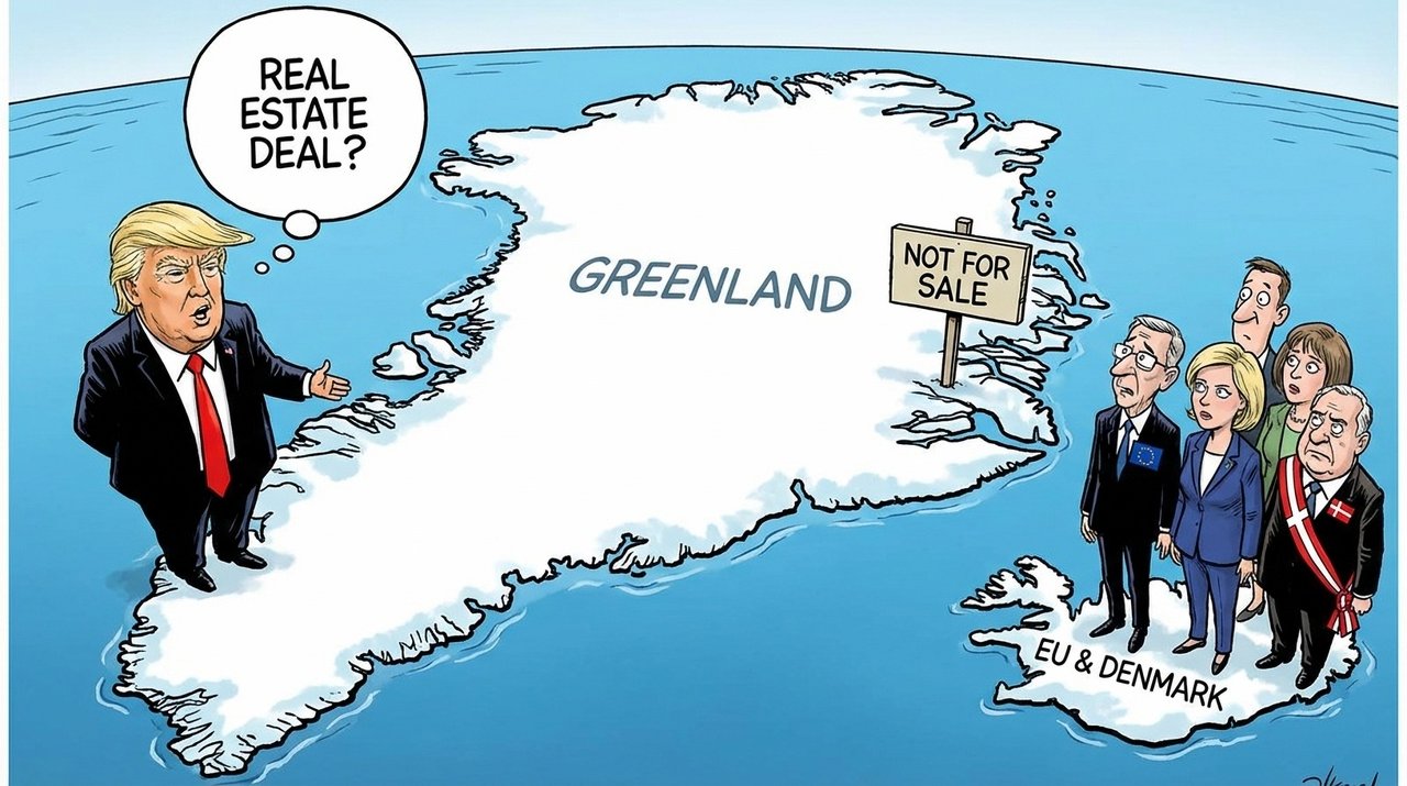 US Threatens Tariffs Over Greenland, EU Calls Emergency Meeting