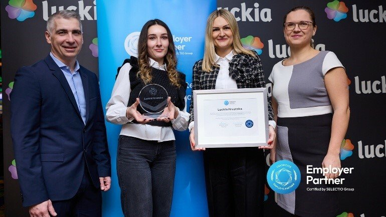 Luckia Hrvatska has acquired another Employer Partner certificate