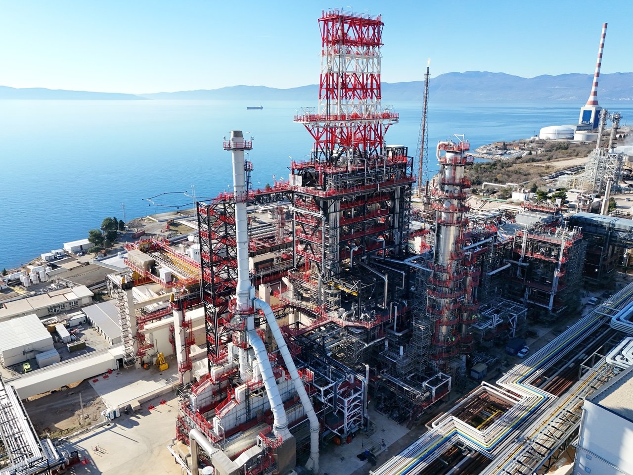L&rsquo;usine DCU de la raffinerie de Rijeka est toujours en phase de test
