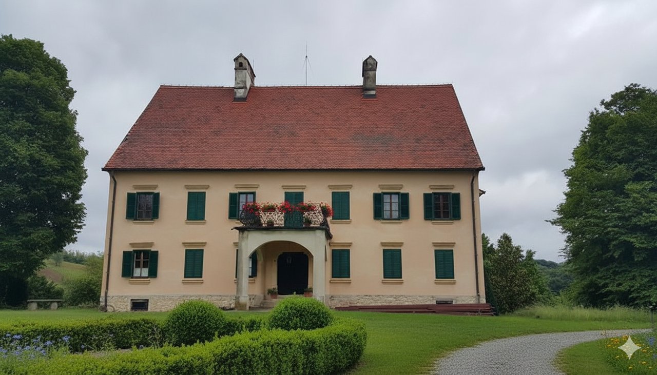 Castle Galjuf in Vižovlje for Sale for 1.46 Million Euros