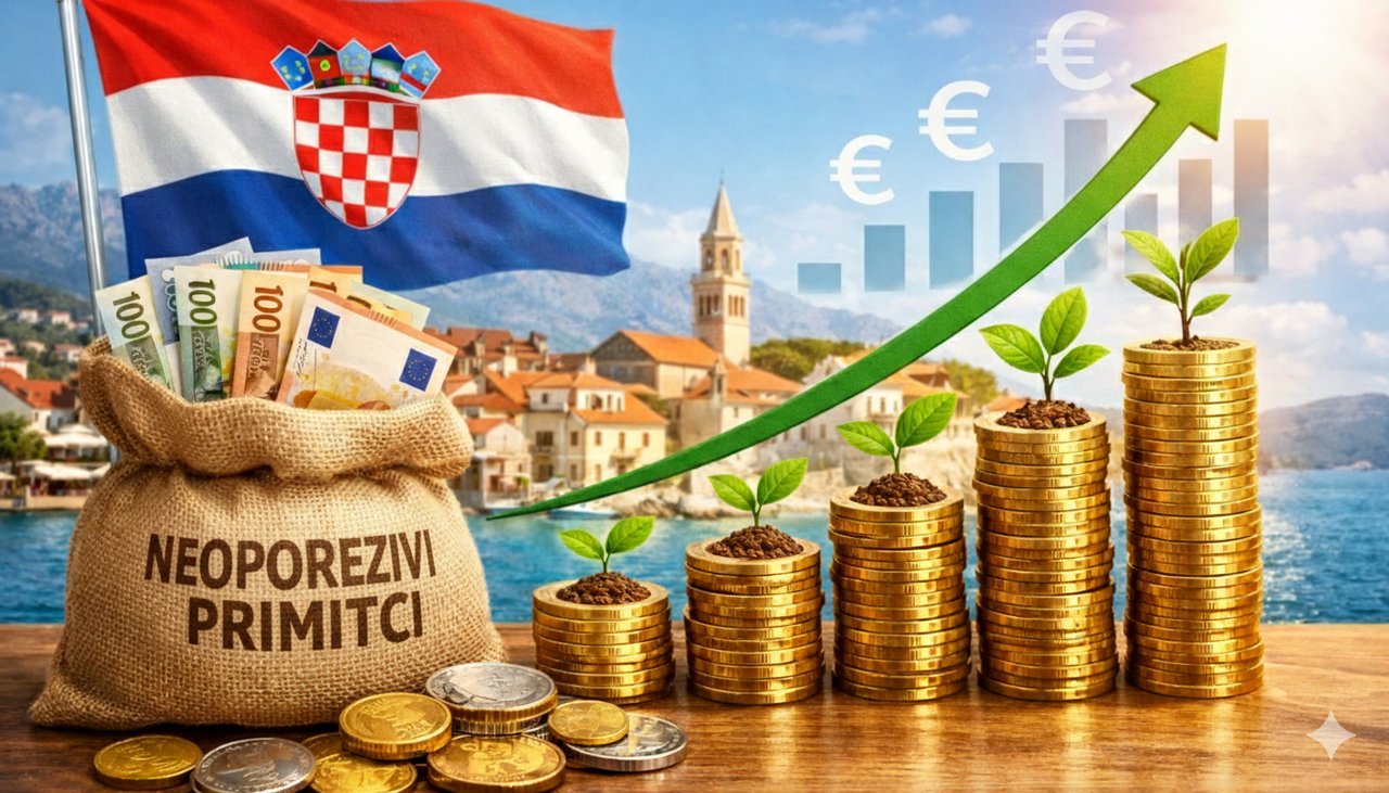 Non-taxable income exceeds 2.8 billion euros