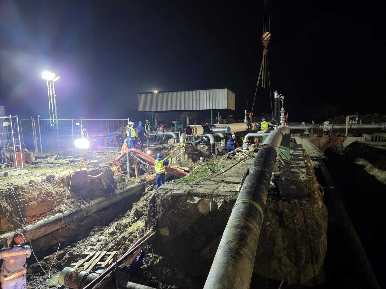 Travaux de connexion du pipeline Zabok – Lučko achevés avec succès