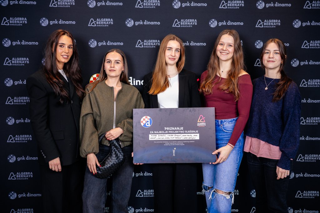Students of Algebra Bernays Present Projects for GNK Dinamo Zagreb