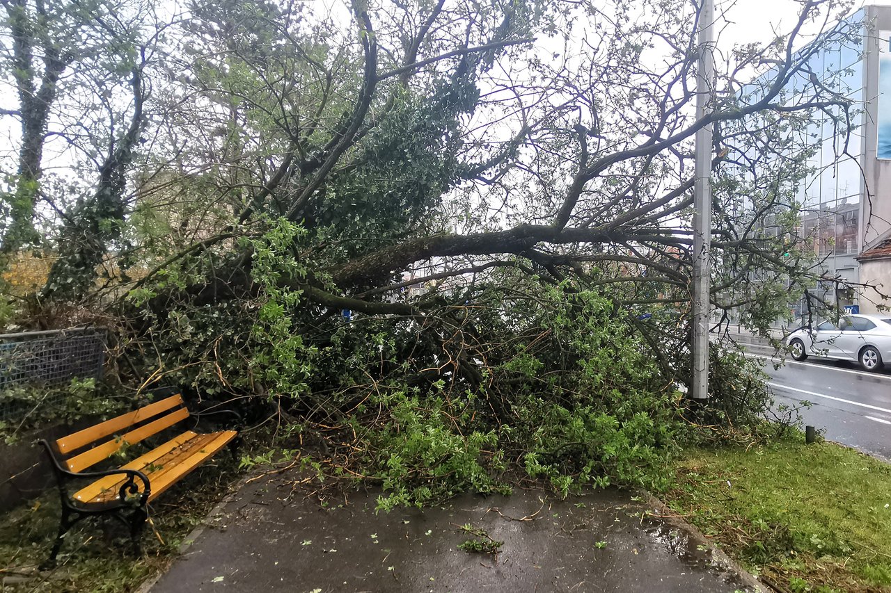 <p>Nevrjeme u Zagrebu, Ilica</p>