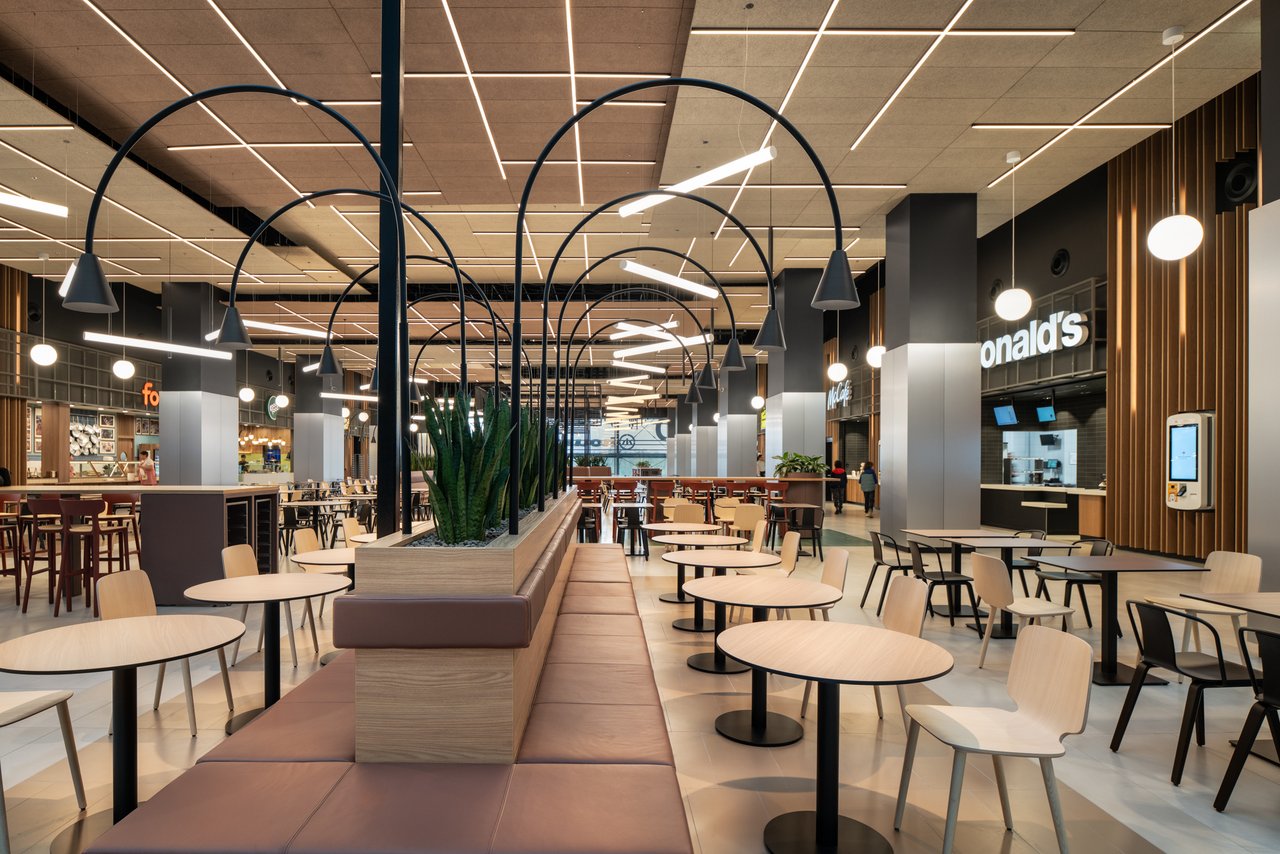 New food court with 600 seats and new brands