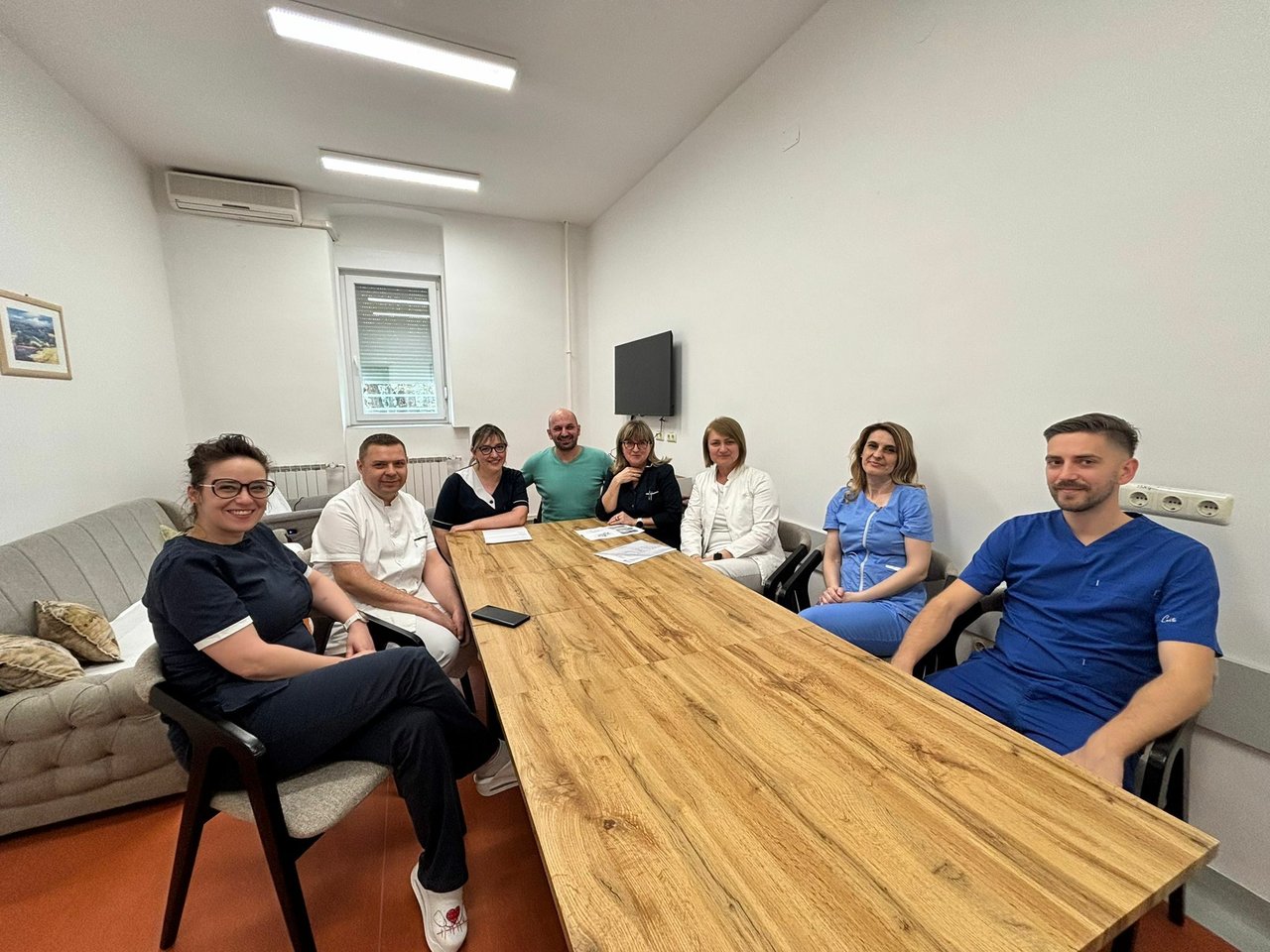 Le Groupe IN2 a soutenu l’aménagement du « Lieu de Rencontre » à l’OB Nova Gradiška