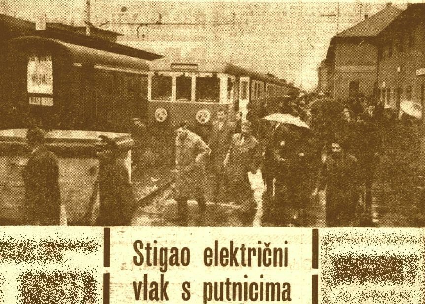 April 21, 1966: What the First Electric Train Rijeka-Zagreb Brought