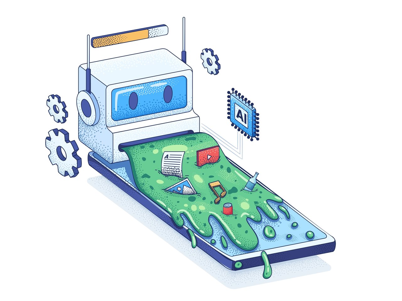 AI Slop Leads You to Average: How to Stop Creating Digital Junk?