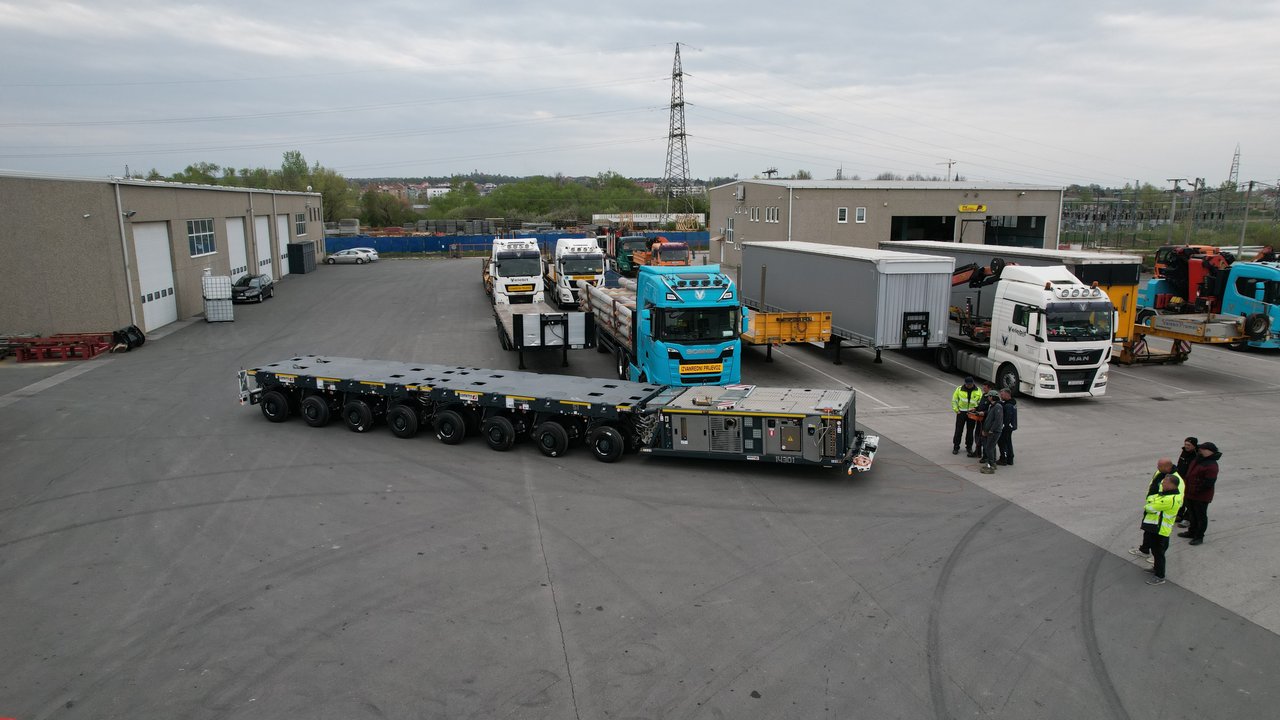 Velebit-Promet, part of Liburnia Group, introduces advanced SPMT transporter
