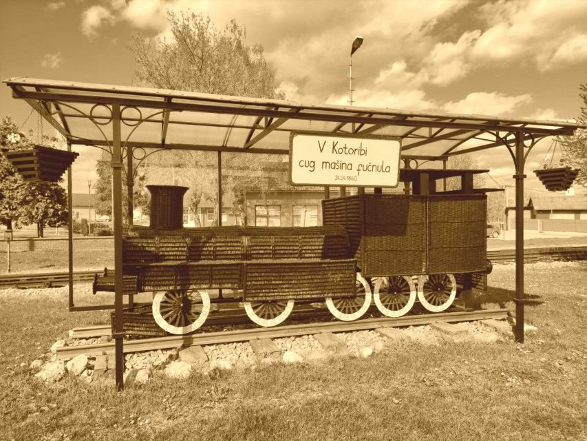 The Train Whistle Blowed for the First Time in Croatia in Kotoriba on April 24, 1860.