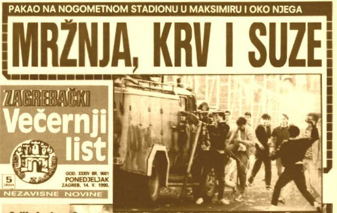 May 13, 1990: Aggression Against Croatia Announced at the Stadium in Zagreb