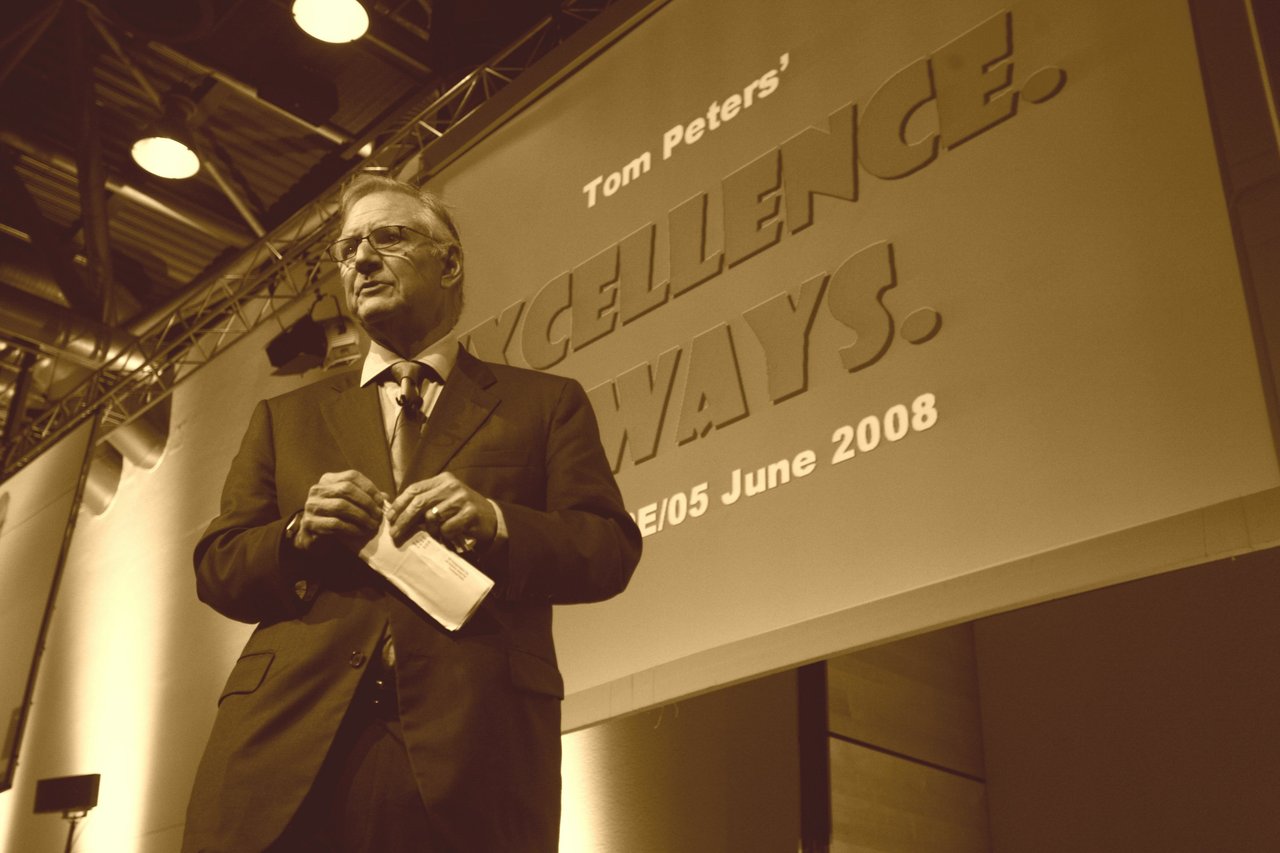 Tom Peters on Change: Management Guru Relevant as 18 Years Ago