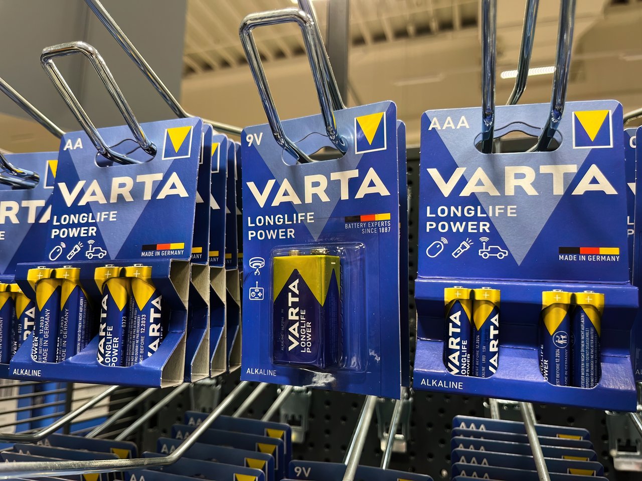 Varta, baterije