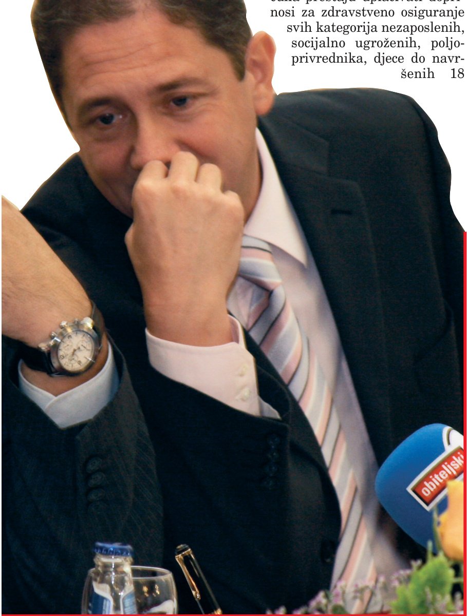 Prelijevanje novca iz zdravstva u proračun