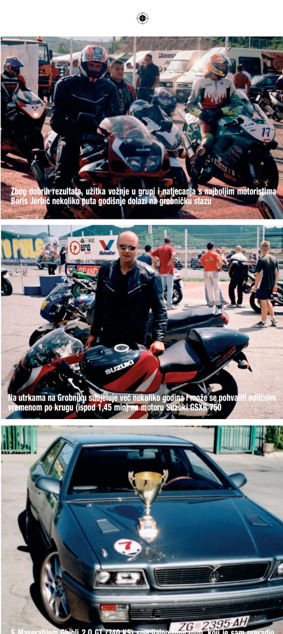 Tablica motora koje je imao