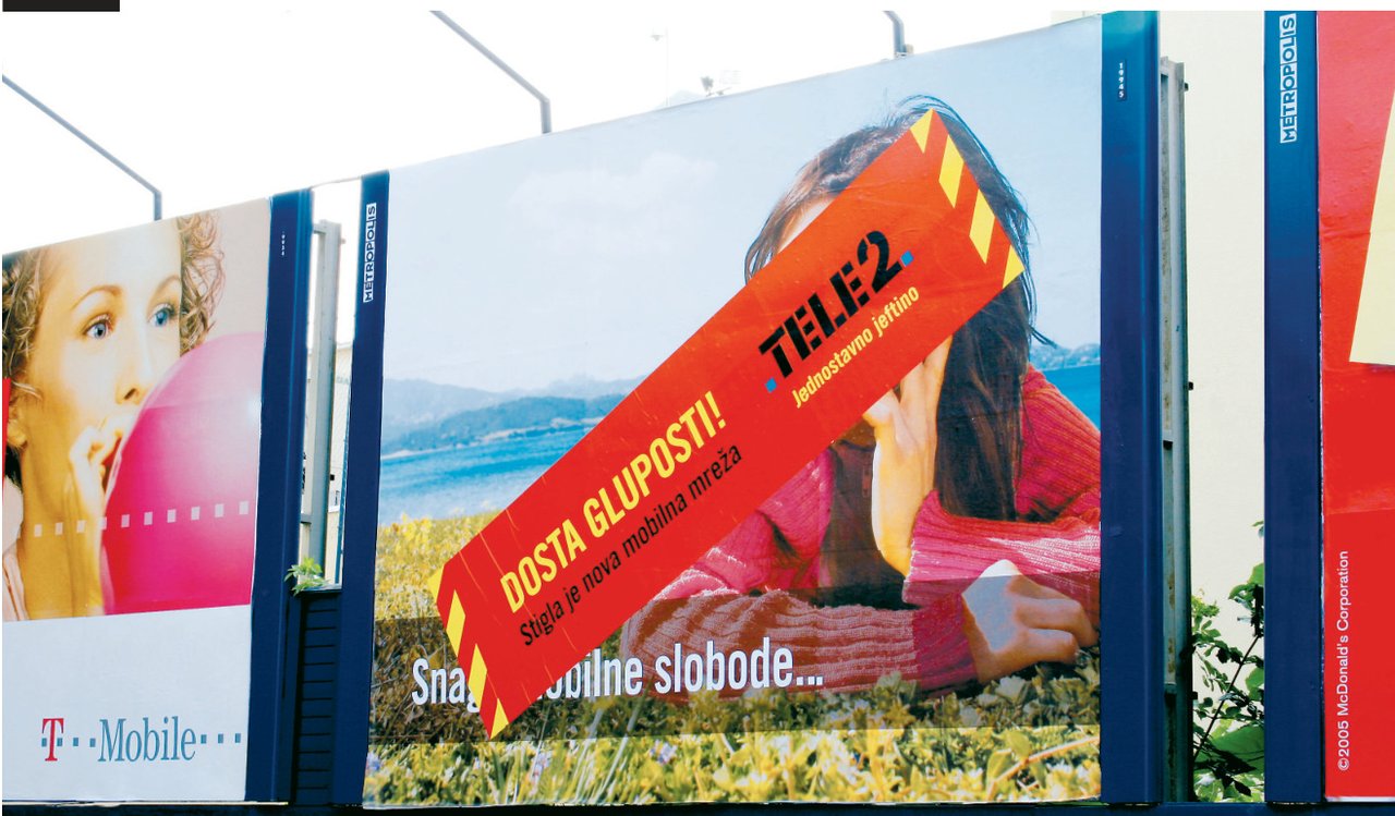 Promotivna kampanja novog mobilnog operatera izazvala veliku pozornost