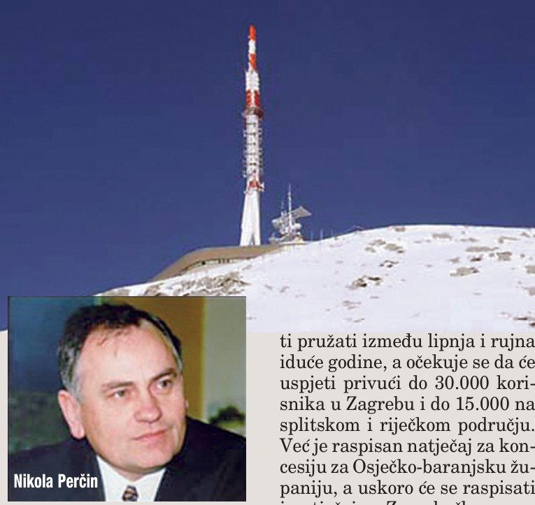 Odašiljači i veze dobili sve tri konce