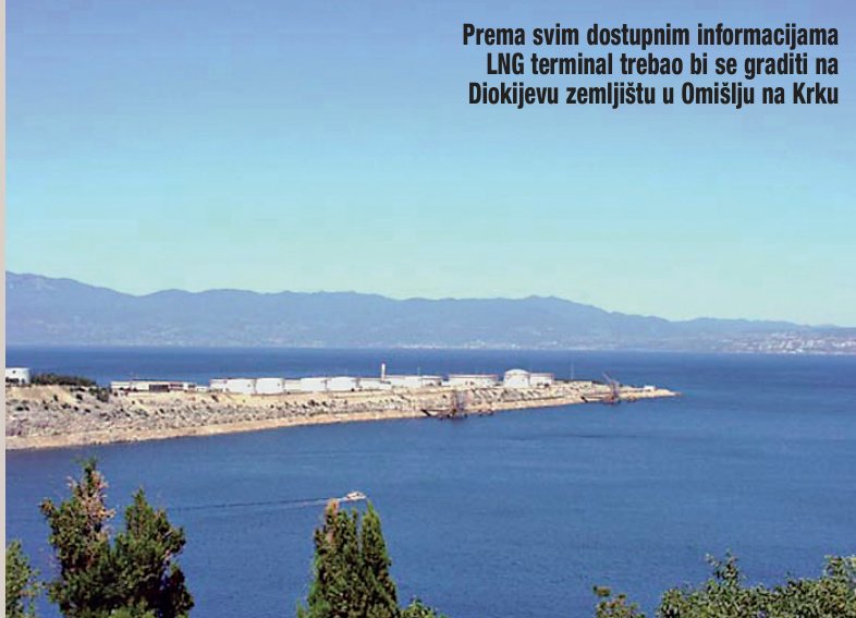 Kompanija o gradnji terminala za prihvat ukapljenog plina