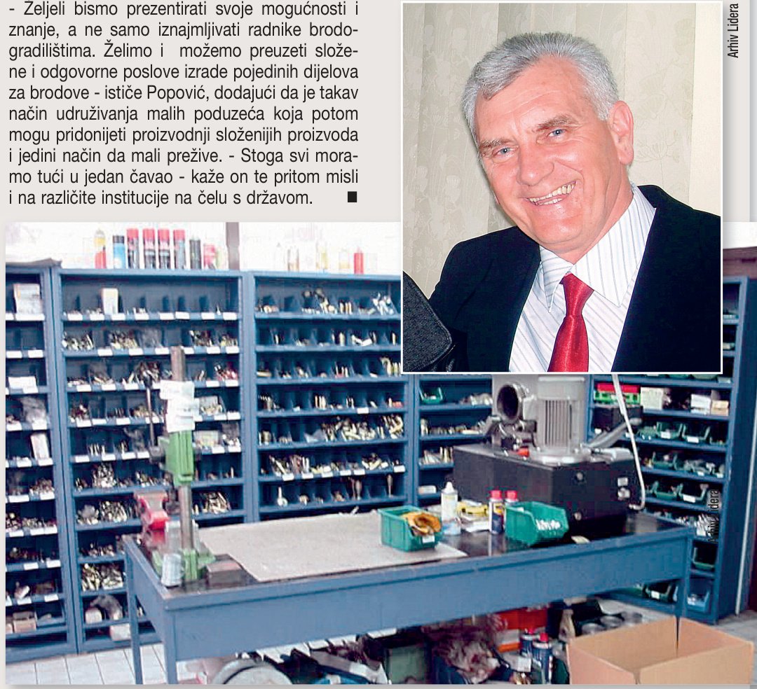 Metalci sjevernog Jadrana iz udruge k poduzeću