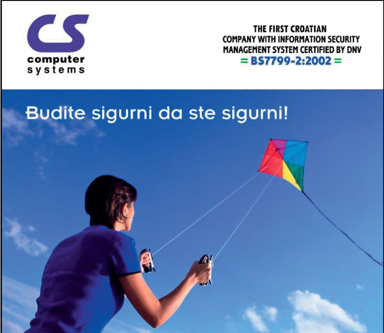 Standard SIGURNOSTI – jaka konkurentska prednost