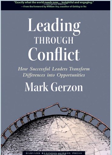 Leading through conflict
