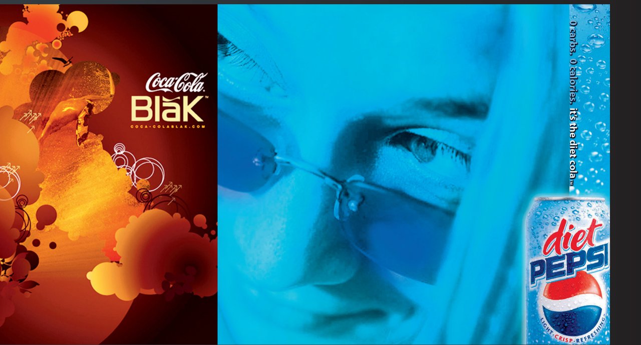 Žestok reklamni rat limenki Diet Pepsi i Coca-Cola Blak