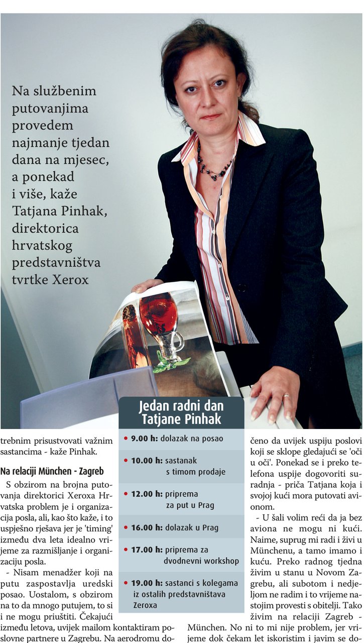 Radno vrijeme između dva grada i dva leta