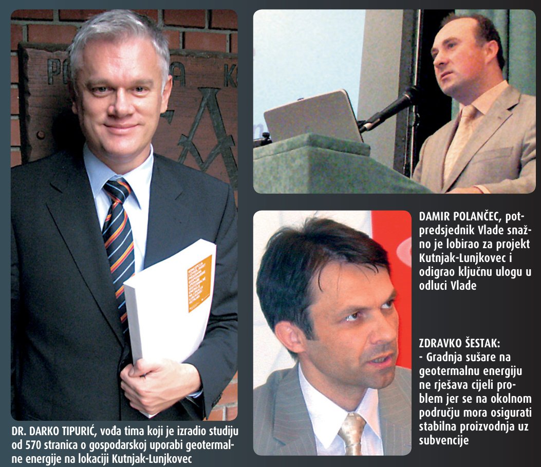 Energetika na lokaciji Kutnjak-Lunjkovec