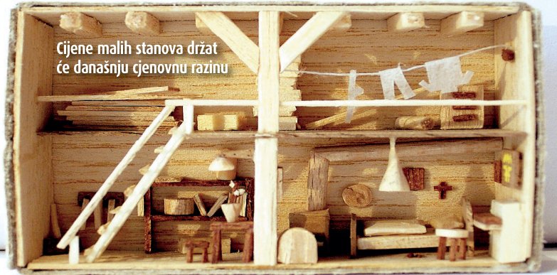 Rast će cijene luksuznih stanova, a padati cijene u predgrađima