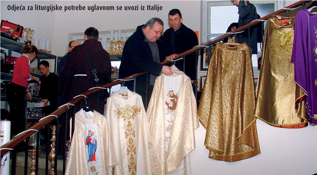 Uvozu iz Kine odolijevaju još samo hostija i crkvena zvona