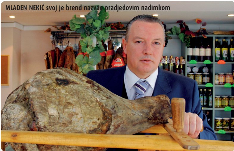 Pršut brendiran direktnim marketingom