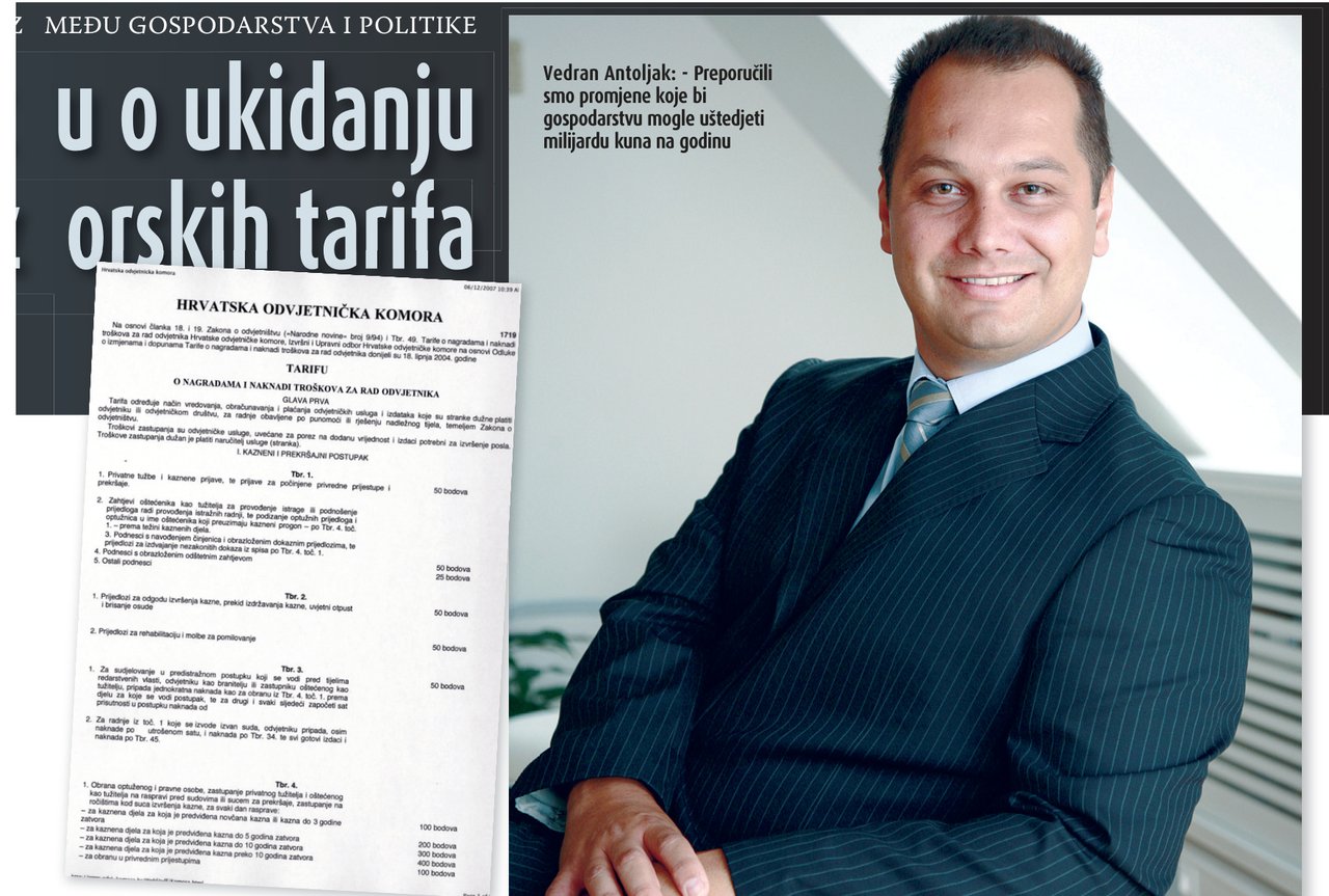 Hitrorez predlaže Sanaderu odluk odvjetničkih, javnobilježničkih i reviz