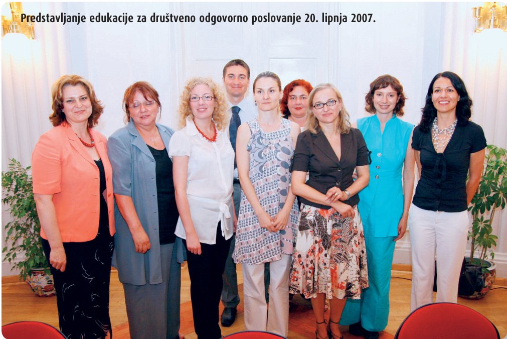 Društveno odgovorno poslovanje u hrvatskom Gospodarstvu