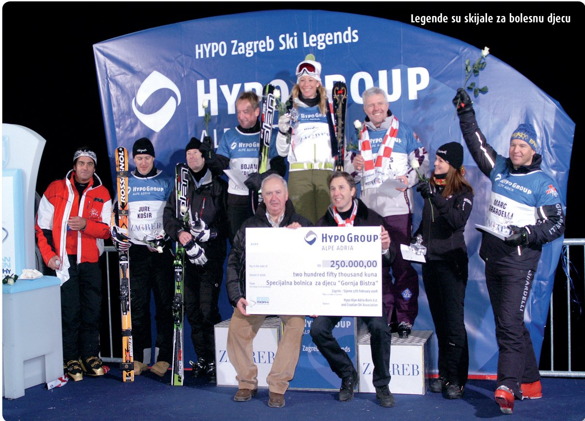 Hypo Alpe-Adria-Banka i Hypo skijaške legende za djecu u Gornjoj Bistri