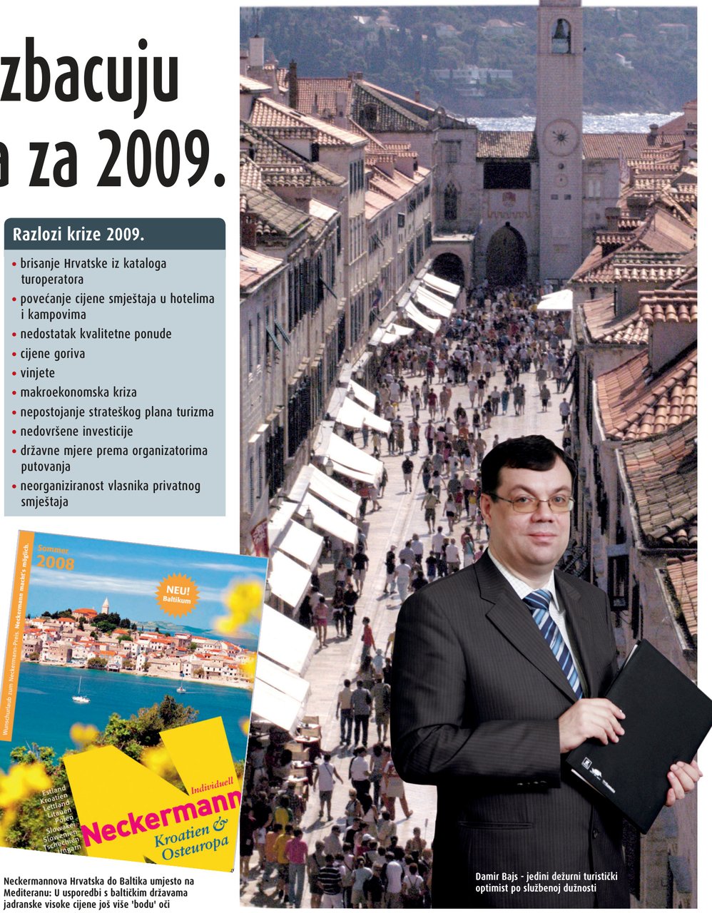 Najveći europski turoperatori Hrvatsku iz turističkih kataloga