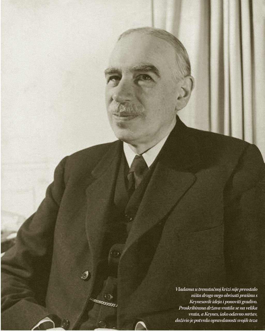 JOHN MAYNARD KEYNES: Kriza aktualizirala ideje oca makroekonomije
