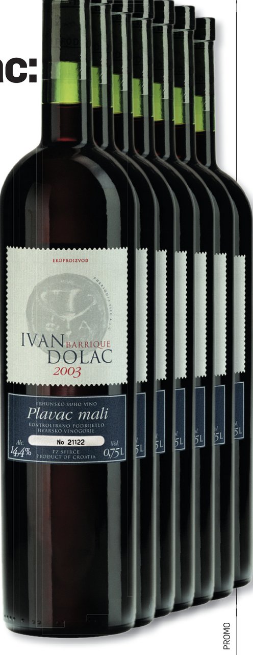 Vino Ivan Dolac: ekoproizvod