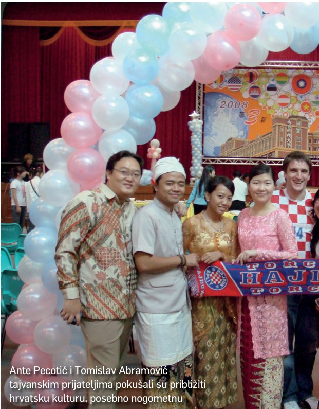 STUDIJ U TAJVANU Budući hrvatski menadžeri tečno će govoriti kineski