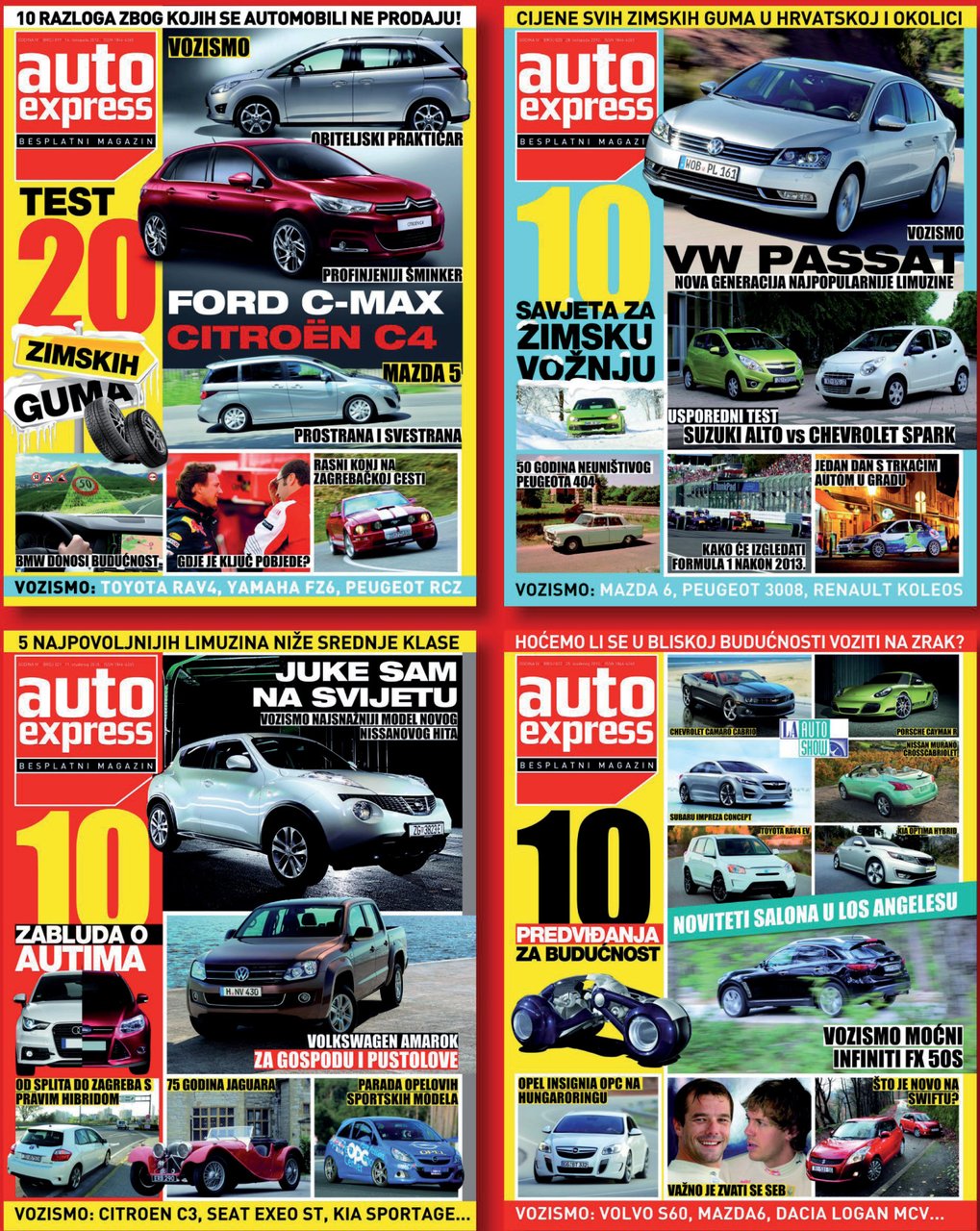 Hrvatski auto magazin br.1