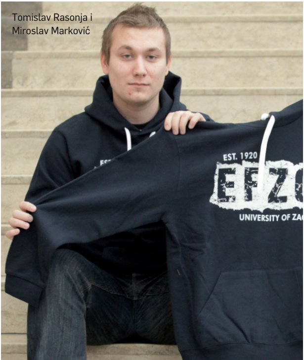 HOODIE Studenti proizveli fakultetske majice s kapuljačom