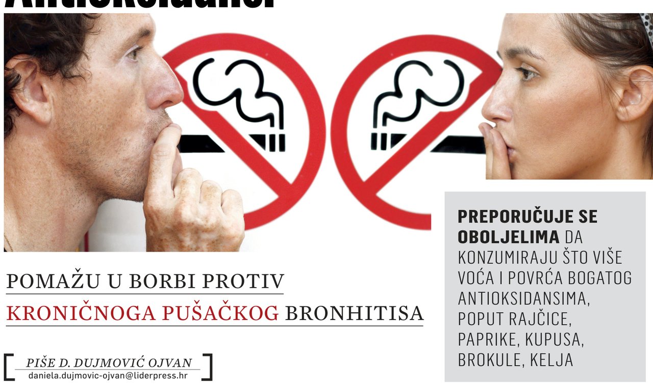 Pomažu u borbi protiv kroničnoga pušačkog bronhitisa