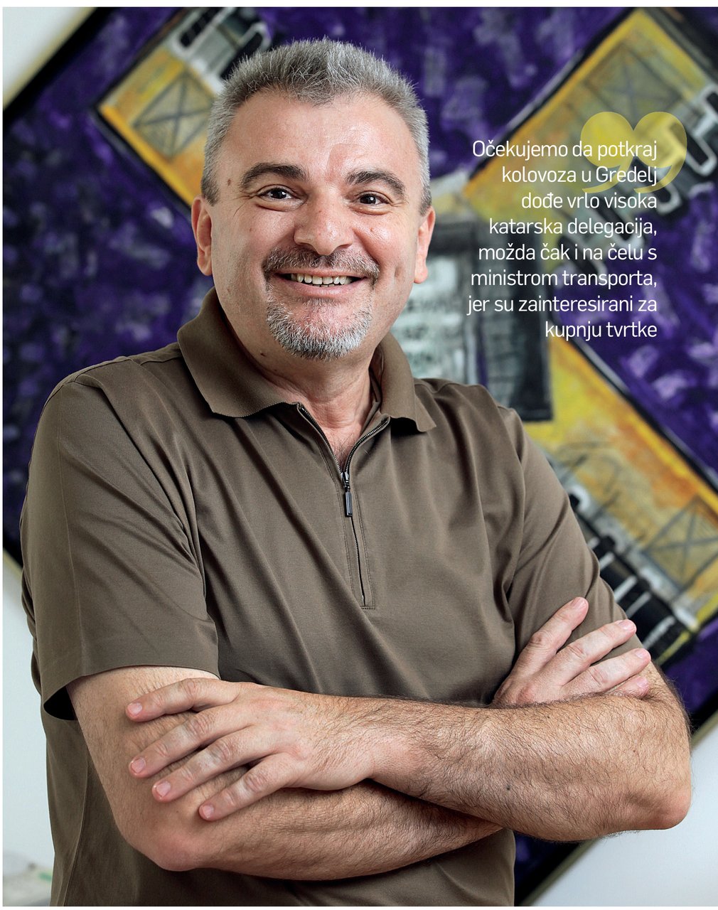 Pero Hrkać, stečajni upravitelj TŽV Gredelja