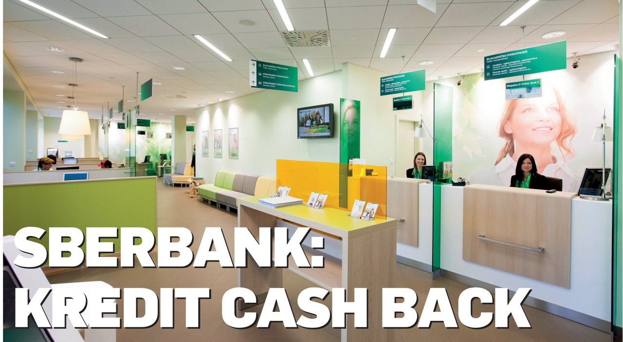 Za urednu otplatu kredita SBERBANK klijentima povrat do 10.000 kuna