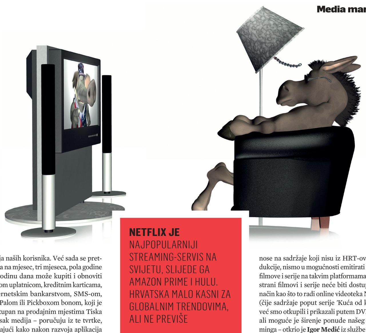 Izbor najizbirljivijih: televizija na zahtjev