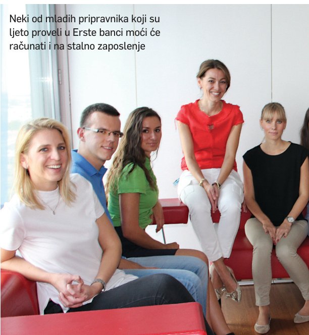 GENERALNA PROBA Studentska praksa još bliža stvarnom radu u Erste banci
