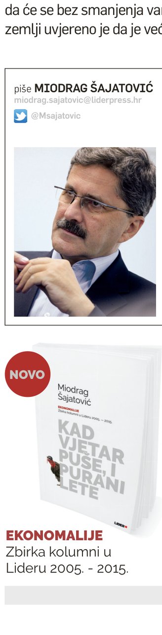 Ne možeš prijetiti bankrotom onima koji su već bankrotirali