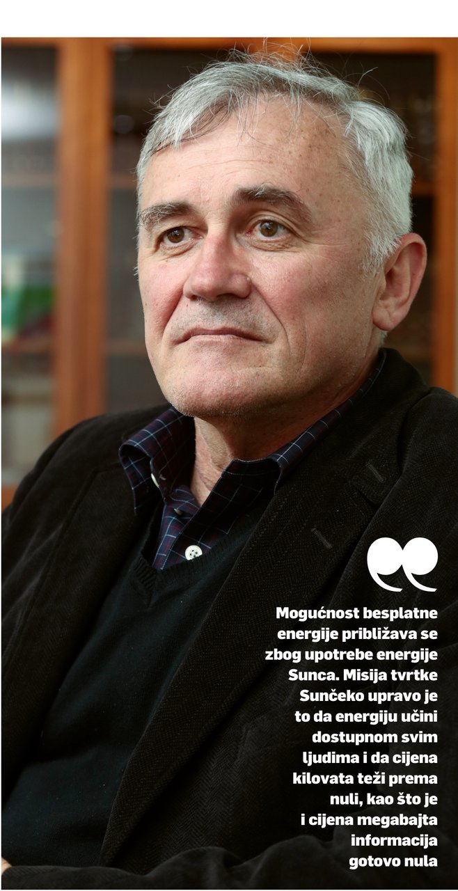 Solarnim panelima cijenu energije spuštat ću prema nuli po uzoru na cijenu informacija