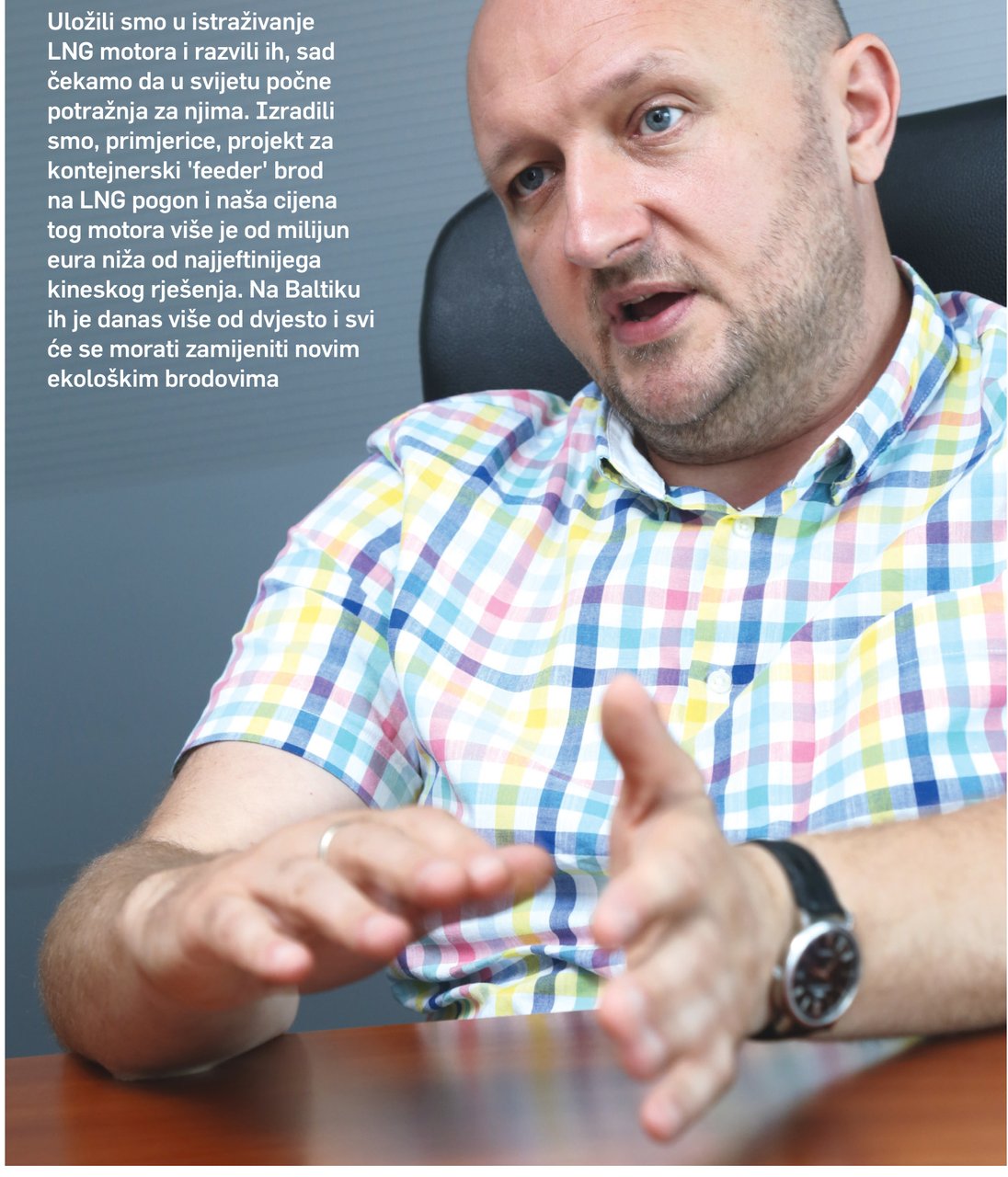 Budućnost brodarstva je u motorima na ukapljeni plin, a Brodosplitovi će biti najpovoljniji